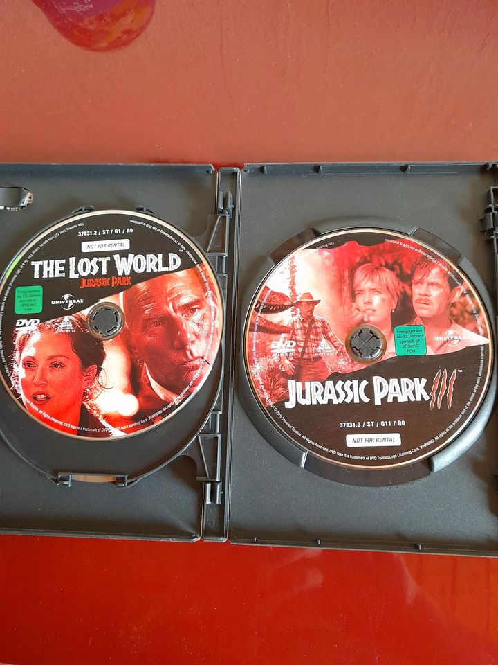 DVD Box Jurassic Park Trilogy in Nordhalben