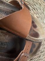 Birkenstock Gr 38 getragen braun Niedersachsen - Northeim Vorschau