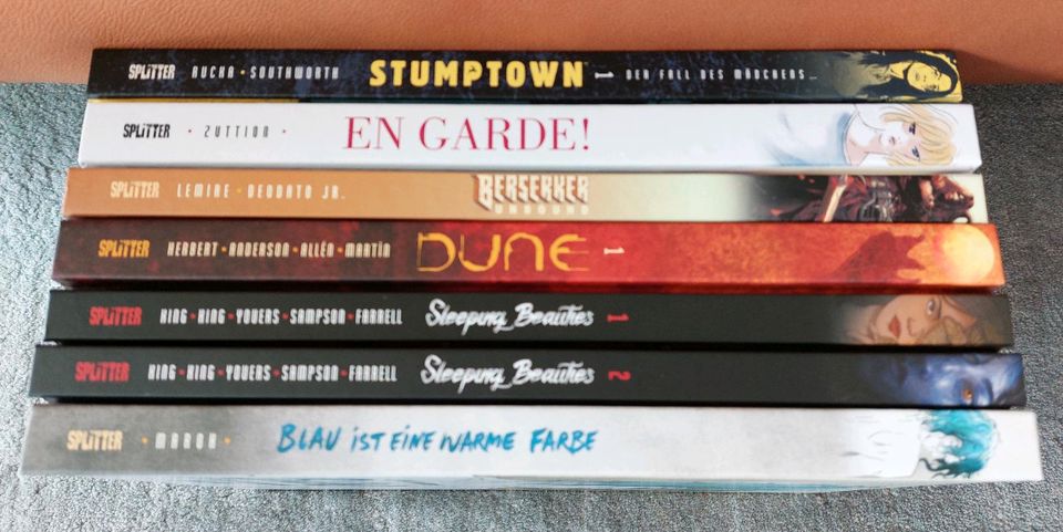 Splitter HC Books Dune Berserker Stumptown Blau En Garde! u.a. in Frankfurt am Main