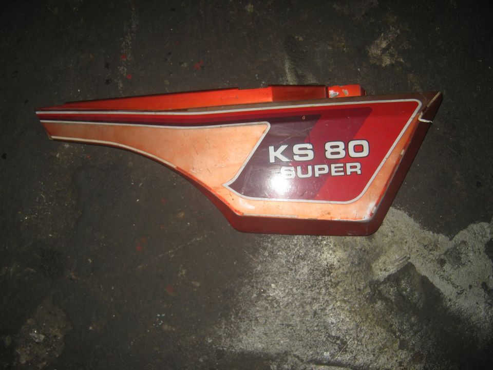 Zündapp KS 80 Super rechte Seitenverkleidung gebraucht in Marxheim