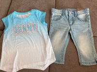 Esprit Set Jeans Gr.104 TShirt Gr.92/98 Nordrhein-Westfalen - Solingen Vorschau