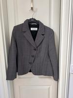 Original Max Mara Blazer Jacke Gr. 42 L grau Wolle Berlin - Spandau Vorschau