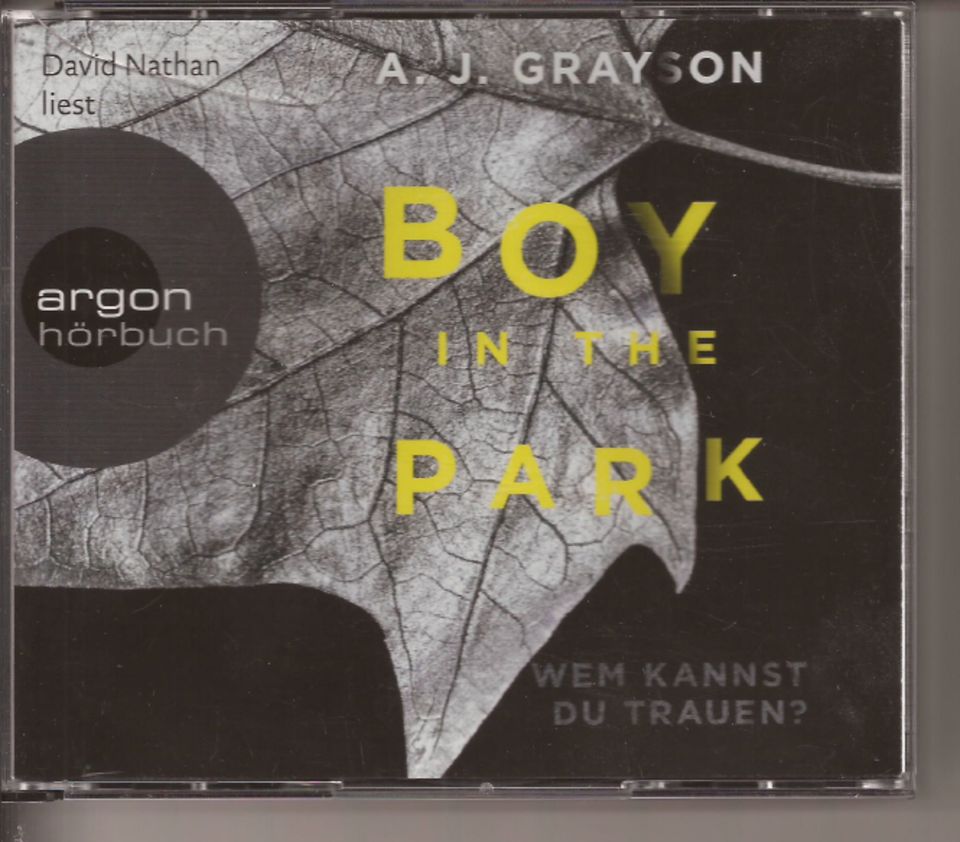 Hörbuch: Boy in the park von A.J. Grayson in Brauneberg