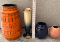 4 Retro Vasen Blumenvasen Vase Orange Kelch Baden-Württemberg - Ellwangen (Jagst) Vorschau