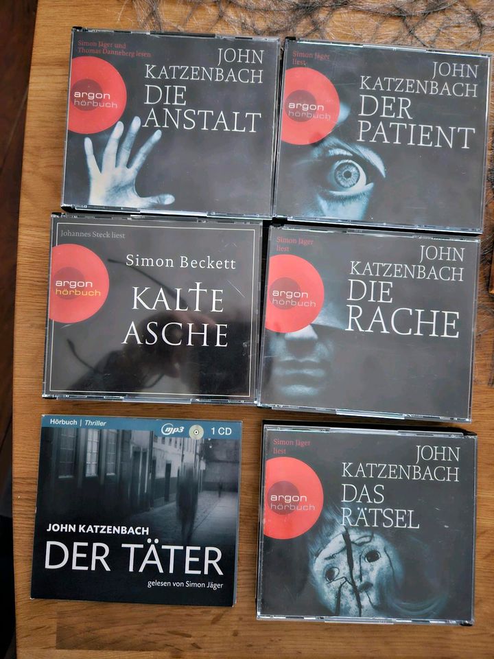 Hörbücher von John Katzenbach,  Stück 3 Euro in Lengerich