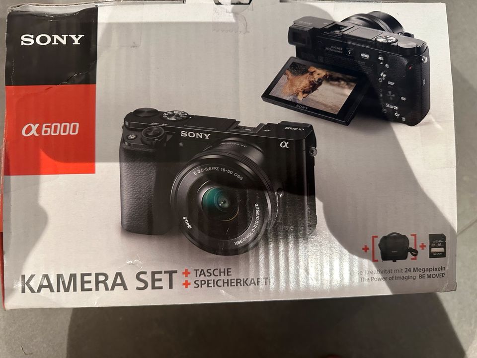Sony A6000 Kamera Set in Veitsbronn