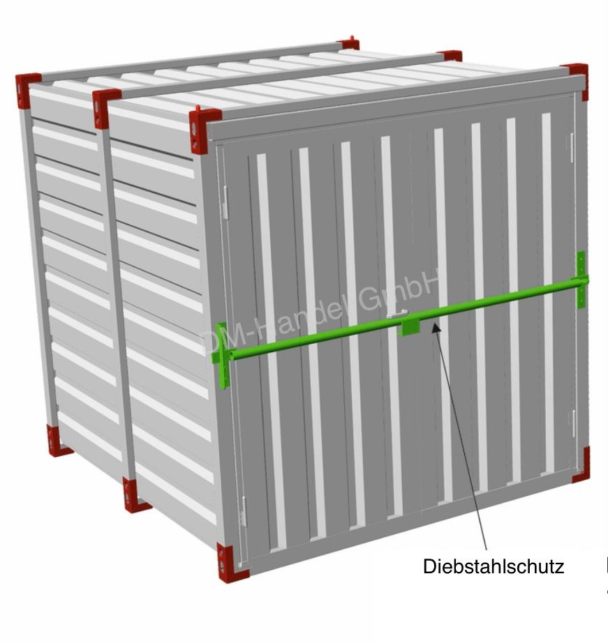 Materialcontainer 6qm✅ Lager Lagerbox Fahrradgarage Schuppen Rieg in Murrhardt