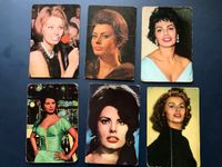 Sophia Loren 6 orig. Karten ca. 50er Jahre in Farbe Format 6x9cm Nordrhein-Westfalen - Solingen Vorschau