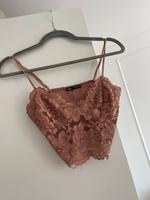ZARA bralette bustier spitze alt rosa Rose M Niedersachsen - Harsefeld Vorschau