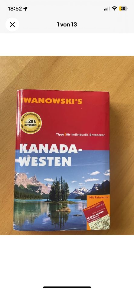 Kanada-Westen - Reiseführer IWANOWSKI von Kerstin Auer 2012 in Waiblingen
