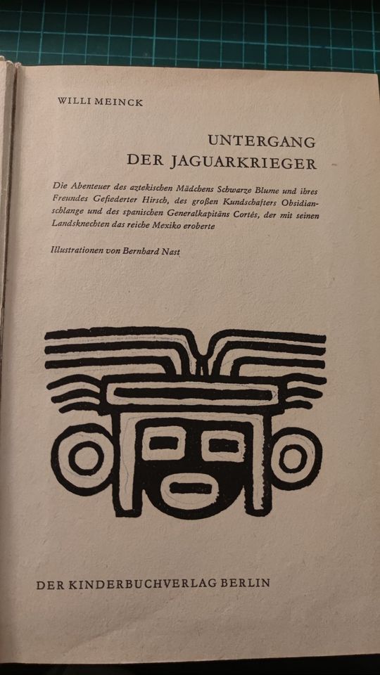 Willi Meinck - Untergang der Jaguarkrieger, Kinderbuch in Berlin