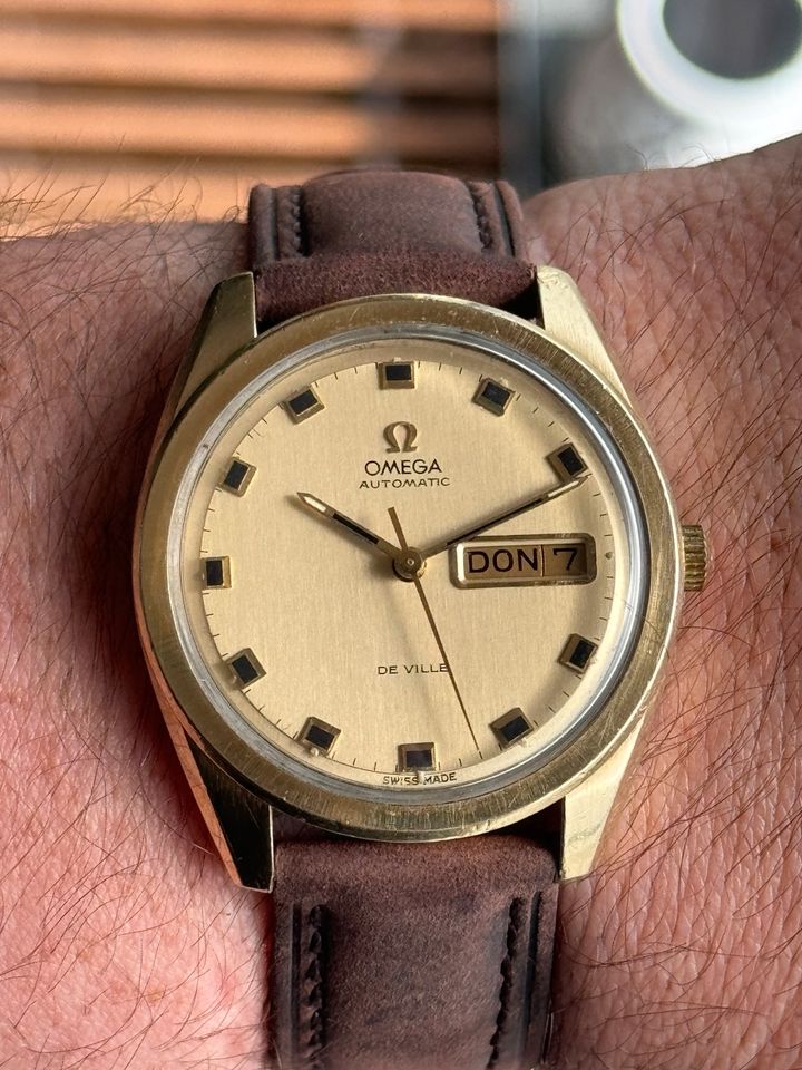 Uhr Omega De Ville gold cap. Cal. 752 in Monschau