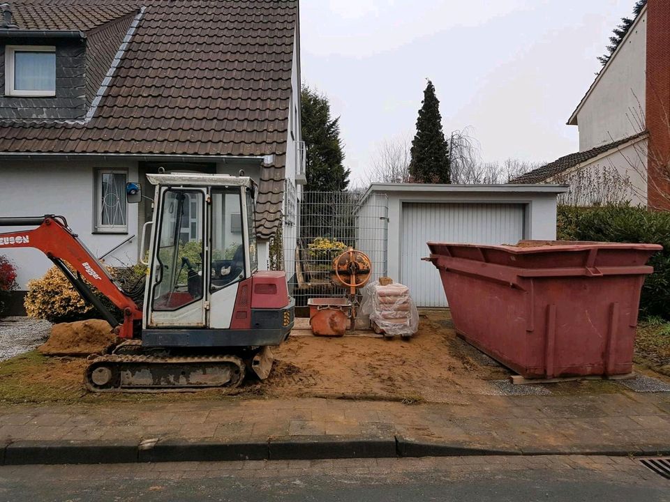 Minibaggerarbeiten in Dinslaken