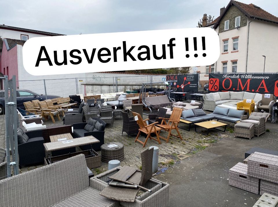 Stuhl Sessel Tisch Set verstellbar Garten Terrasse Möbel UVP 239€ in Alsfeld