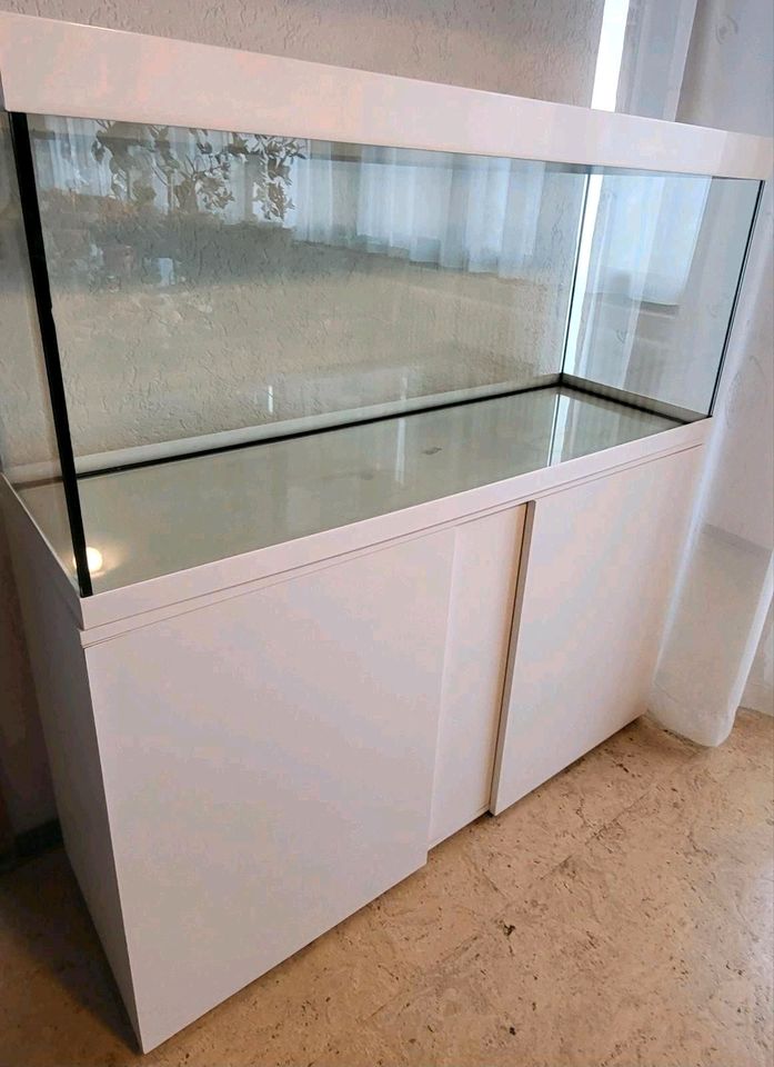 Aquarium mit Schrank 240l in Steinen