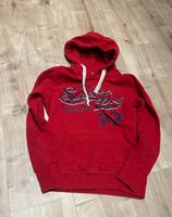 Superdry XS Pulli Hoodie dunkelrot Hessen - Hohenahr Vorschau