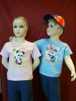 Zwei Kleider-Kinder Schaufenster -Puppen incl. Kleidung für Laden Sachsen-Anhalt - Halle Vorschau