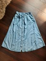 h&m jeans Rock lyocell  Gr.36 s zum Knöpfen Bayern - Neu Ulm Vorschau