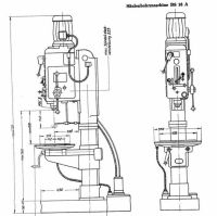 Betriebsanleitung Säulenbohrmaschine BS/BT 16, DDR, WMW Sachsen - Görlitz Vorschau