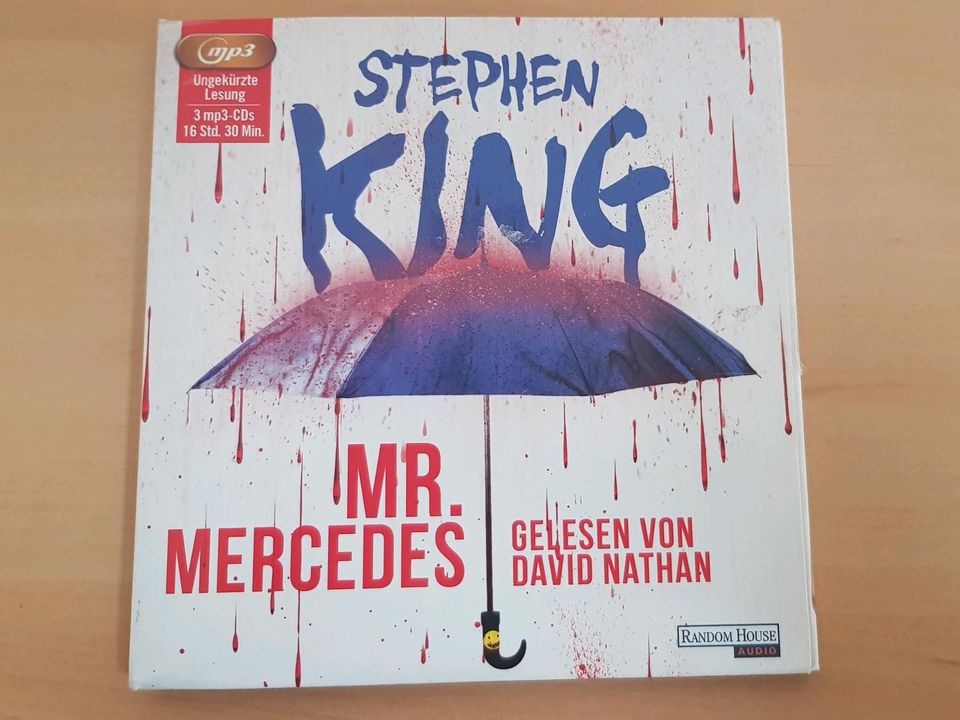 Hörbuch MP3 Stephen King Mr. Mercedes in Kleinrinderfeld