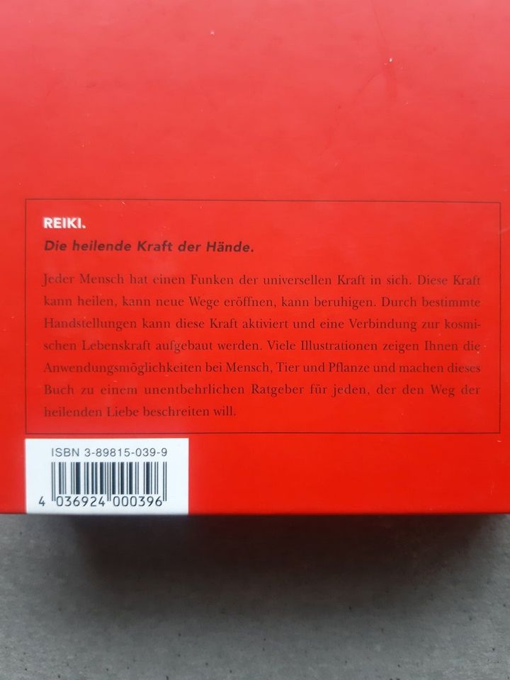 Reiki  Die heilende Kraft der Hände   Hardcover Taschenbuch in Wickede (Ruhr)