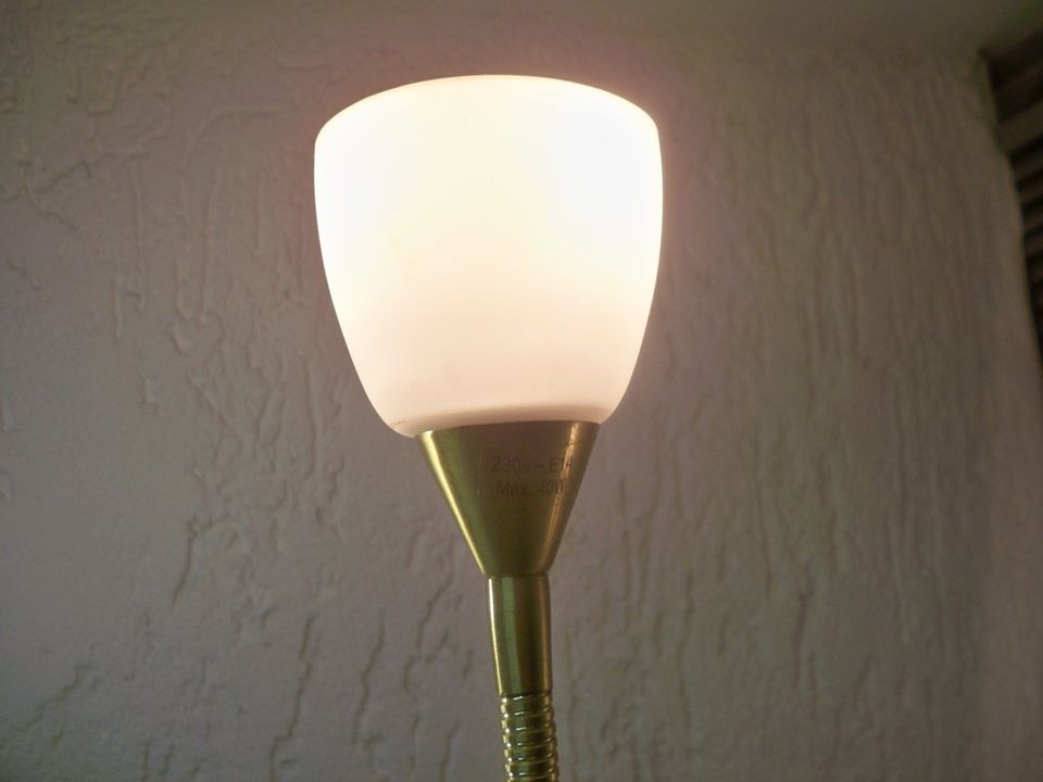 Stehlampe 3 Armig Messingfarben LED tauglich in Burgkunstadt