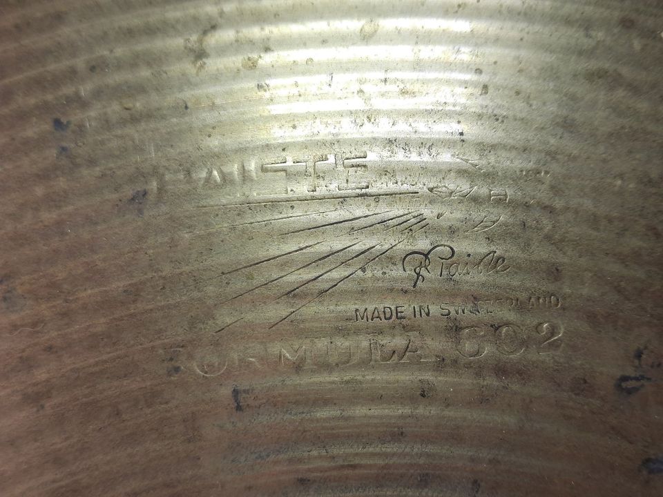 Rarität Paiste Becken 15" B20 Bronze in Solingen