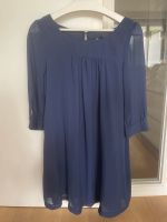 H&M Kleid Longblouse Bluse Marine Blau Gr. 36 Fashion Blogger Kr. München - Taufkirchen Vorschau