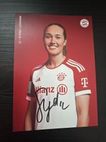 FC Bayern Frauen Fußball Sydney Lohmann Autogrammkarte Bayern - Landshut Vorschau