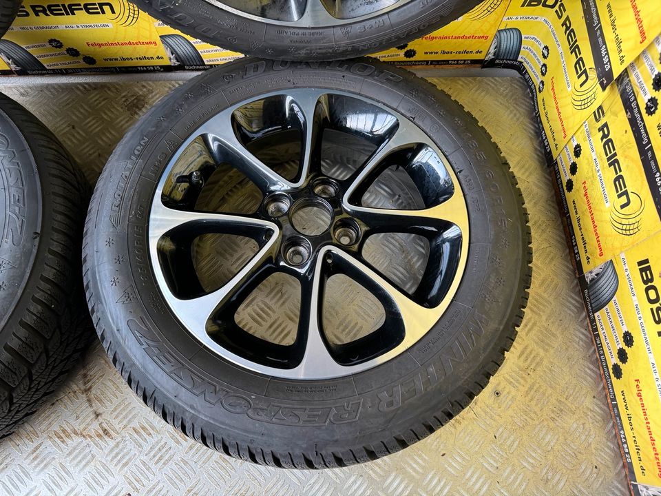 Smart ForFour 453 Winterreifen Alufelgen 165/65 185/60R15 Dunlop in Braunschweig