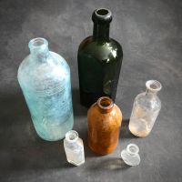 Alte Glasflaschen, Sammlung Apotheker Schnaps Flakons Glas Sachsen - Hohenstein-Ernstthal Vorschau