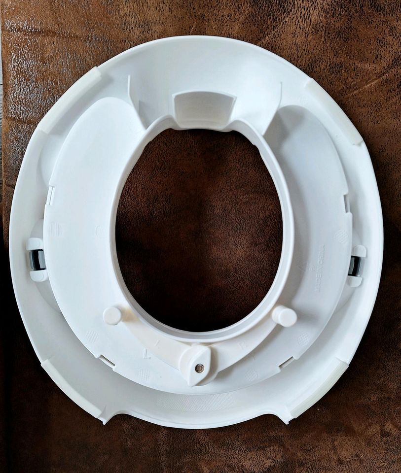 Hiveseen Toilettenaufsatz NEU mit Wechselaufsätzen, weiß in Trusetal
