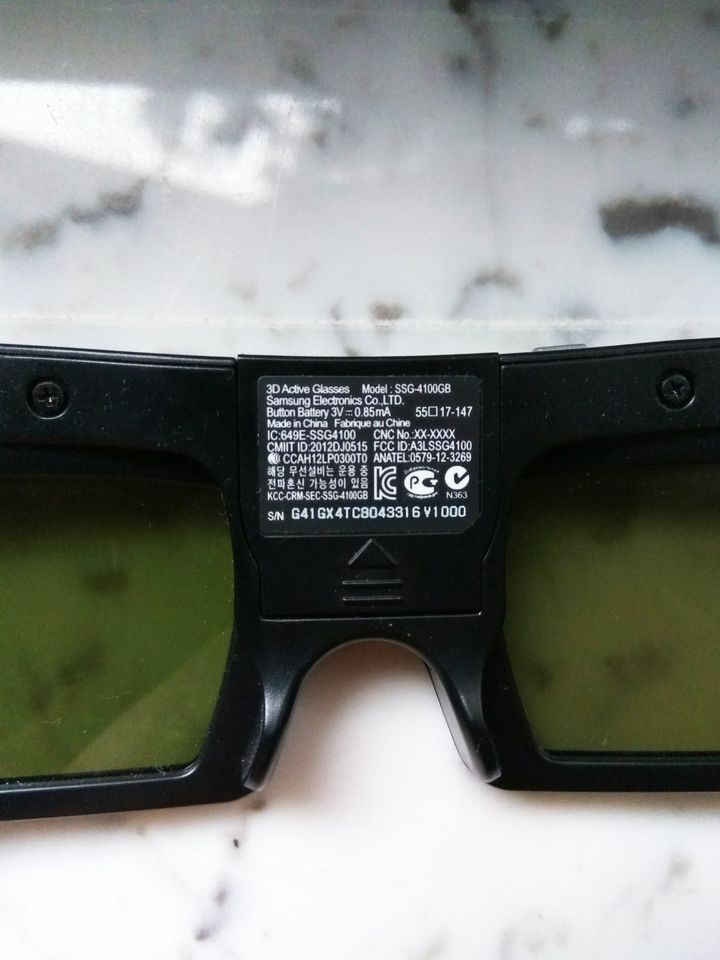Samsung SSG-4100GB 3D-Active-Shutter-Brille in Nürnberg (Mittelfr)