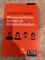 Buch Wissenschaftliches Arbeiten im Wirtschaftsstudium Gleitsmann Bayern - Bad Wörishofen Vorschau