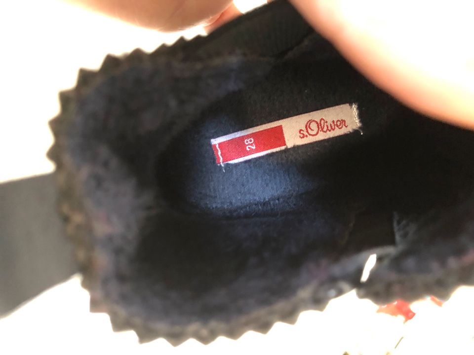 S. Oliver Boots Mädchen 28  blau in Wobbenbüll