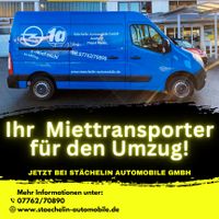 Mietwagen,Transporter,Kastenwagen mieten, Vermietung PKW, LKW Baden-Württemberg - Wehr Vorschau