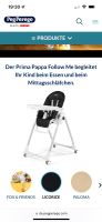 Peg Perego Hochstuhl Prima Pappa, Kunstleder schwarz Baden-Württemberg - Heilbronn Vorschau
