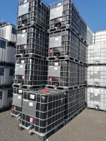 Neuwertige schwarze IBC 1000ltr. aus der Vermietung billig Rheinland-Pfalz - Halsenbach Vorschau