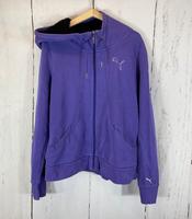 Damen Puma Hoodie mit Reißverschluss + Kapuze Lila Gr XL Niedersachsen - Wittingen Vorschau