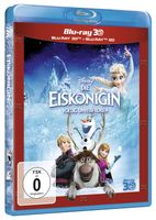 3D Blu-ray Eiskönigin   Neuwertiger Zustand *****Sterne Rheinland-Pfalz - Harxheim Vorschau