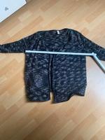 Jäckchen Blazer Größe L Lederdetails offene Form cardigan boucle Bayern - Schweinfurt Vorschau