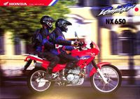 Honda NX 650 Dominator Prospekt 01/1998 Dresden - Reick Vorschau