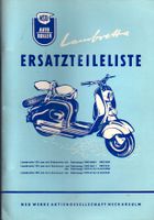 NSU Lambretta Ersatzteileliste - ETL ET Din A4 - Mai 1955 Baden-Württemberg - Schopfheim Vorschau