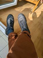 Schuhe 39 unisex Geox blau Lederschuhe Schnürschuhe barfuß Berlin - Schöneberg Vorschau