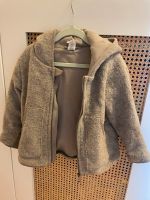 Hessnatur Wollwalk Jacke Walkjacke greige grau braun Creme 98 104 Kiel - Mitte Vorschau