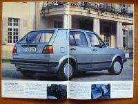 VW Volkswagen Golf 2 II: Prospekt Katalog Werbung 1985 Niedersachsen - Ritterhude Vorschau