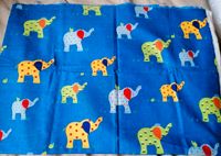 Patchwork quilt Baumwollstoff Kinder blau Elefanten 0,8m neu Nordrhein-Westfalen - Oberhausen Vorschau