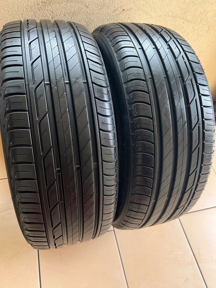 2x 215 50 R18 92W Sommerreifen Bridgestone 7mm DOT:0420 in Meschede