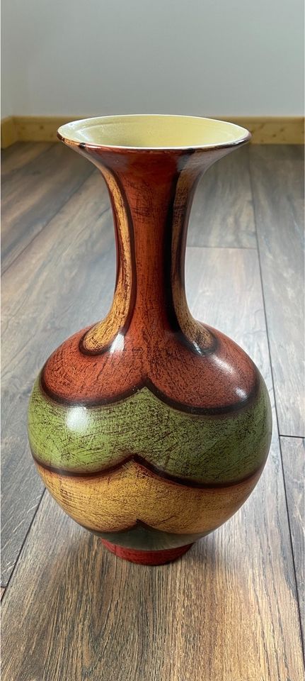 Designer Vase Keramik Kunst Handarbeit ca. 38 cm hoch in Einbeck