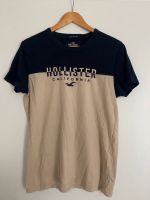 T-Shirt / Hollister / S / beige / dunkelblau Thüringen - Erfurt Vorschau